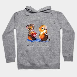 Guinea Pig Valentine Hoodie